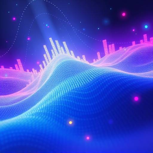 ゲームのコンセプトアートとサウンドエフェクトの波形